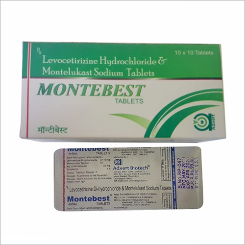 Levocetirizine Hydrochloride Montelukast Sodium Tablets