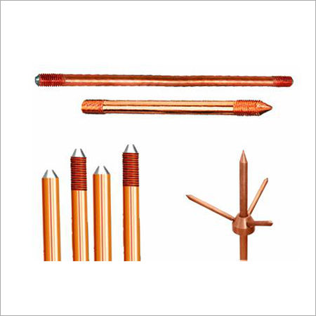Copper grounding rods