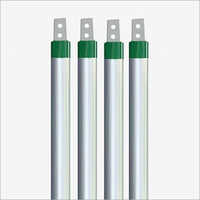 GI Pipe Earthing Electrode - Galvanized Steel, 1.5m Length, 10kg Weight | Hot-Dip Galvanized Finish, Clamped Connection, Less Than 10 Ohms Resistance