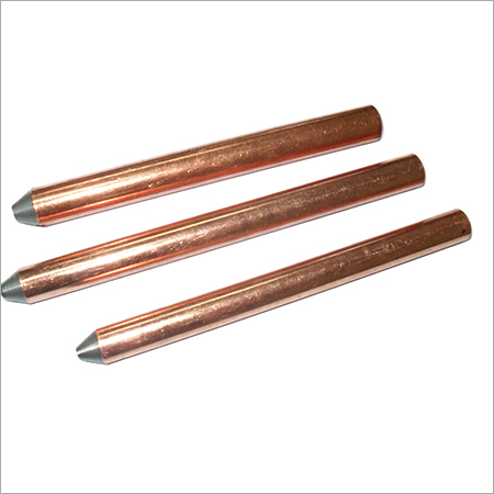 Copper coated grounding rods By SHYAM ELECTRICALS
