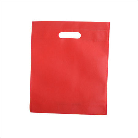 D Cut Plain Non Woven Bag