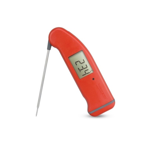 SuperFast Thermapen 4 - Stainless Steel Probe 3.3x110mm, -49.9 to 299.9°C | 360° Rotating Display, Motion-Sensing Sleep, Waterproof IP66/67, Biomaster Antibacterial
