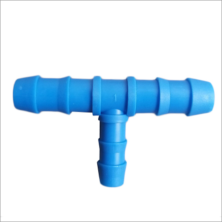 Blue Irrigation Pipe Tee