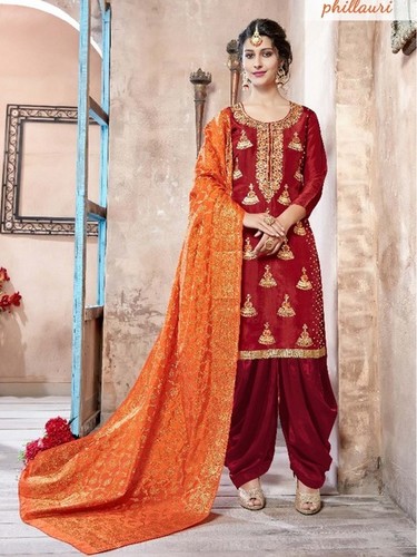 Red Salwar Kameez