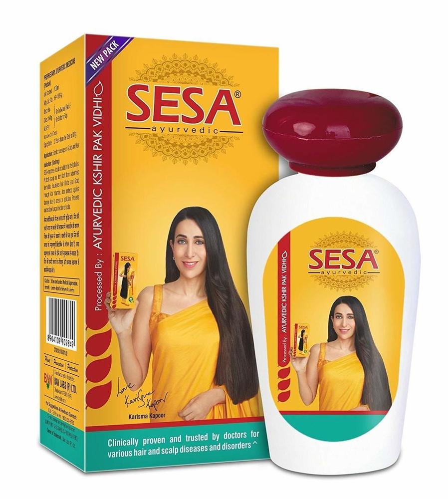 SESA Hair Oil Review  Price Claims Ingredients