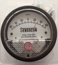 Sensocon 2300-100PA Differential Pressure Gage Range 50-0-50 Pa