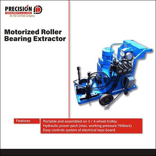 Motorized Roller Bearing Extractor By PRECISION INSTRUMENTS & ALLIEDS