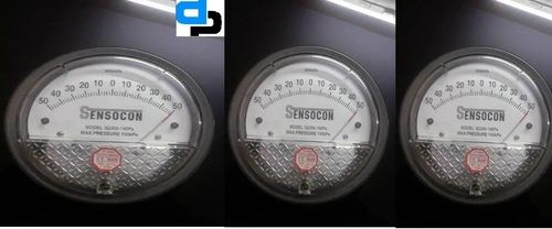 Sensocon 2300-100PA Differential Pressure Gage Range 50-0-50 Pa