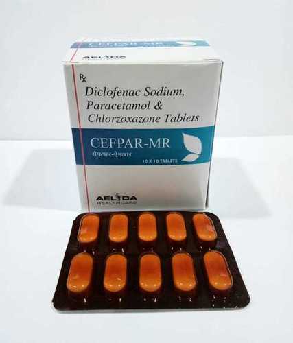 Diclofenac sodium, PCM & Chlorzoxazone Tablets Diclofenac sodium, PCM & Chlorzoxazone Tablets