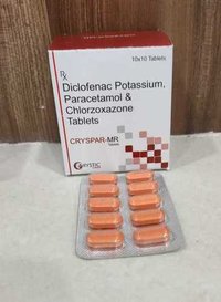 Diclofenac Sodium, Pcm & Chlorzoxazone Tablets
