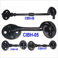 Cast Iron Wooden Cabin Hook