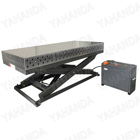 High Quality Steel 3D Hydraulic Lifting Welding Tables