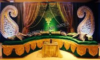 Paisely Theme Sangeet Stage