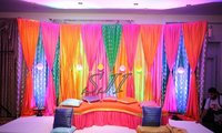 Colorful Sangeet Set Up