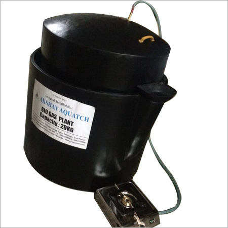 Balck Green Industrial Biogas Plant