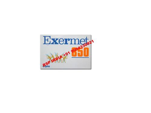 Exermet 850 Mg Application: For Hospital And Clinical Purpose