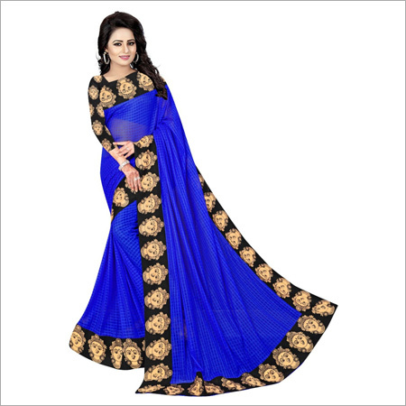 Galaxy Blue Saree