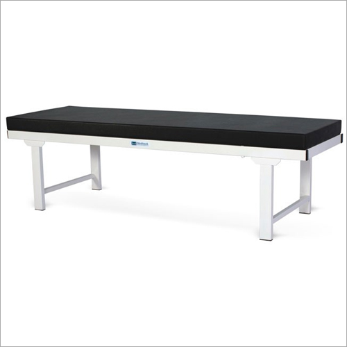 White And Black Plain Attendant Bed