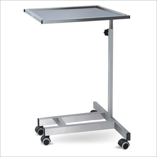 Stainless Steel Mayo'S Trolley Design: Without Rails