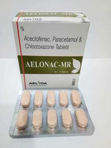 Aceclofenac Paracetamol Chlorzoxazone Tablets