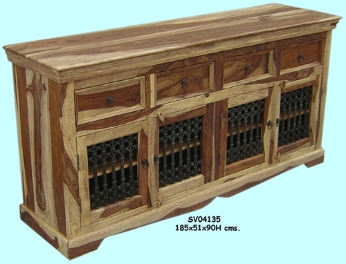 sideborad With Iron Jali