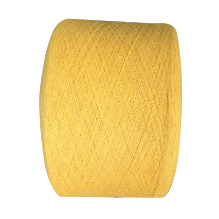 Washable Golden Yellow Cotton Yarn