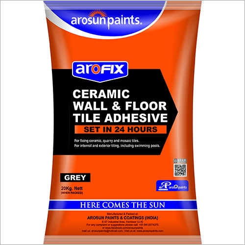 Arofix Ceramic Wall & Floor Tile Adhesive By AROSUN PAINTS & COATING (INDIA)