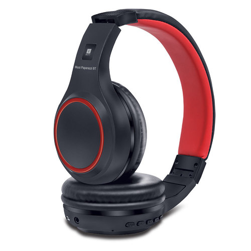 Black And Red Iball Musi Paparazzi Headphone