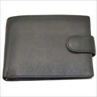 Black Leather Wallet Design: European