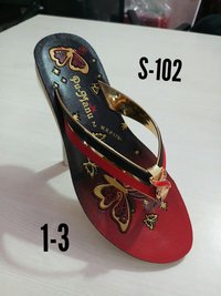 Women Synthetic Leather Slipper