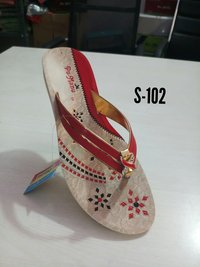 Women Synthetic Leather Slipper