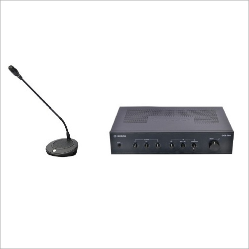 Bosch Analog Audio Conference System By AMBICA ELECTRICALS