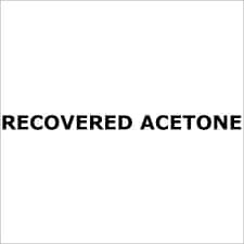 Recovered Acetone