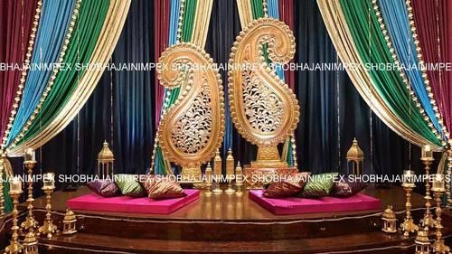 Asian Mehndi Stage Decorations