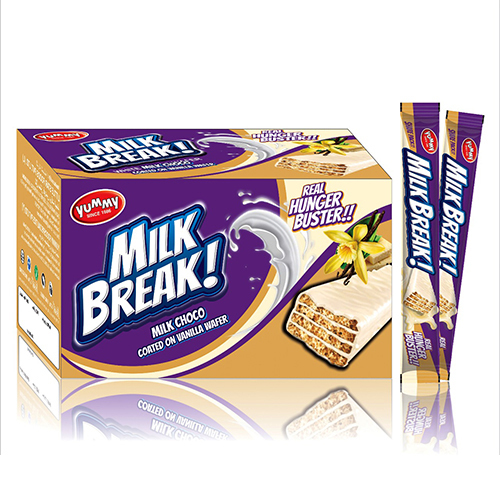 MILK ENROBED COATED WAFER