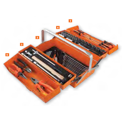 63 Piece Mechanic Tools Kit By PAL TOOLS STORES