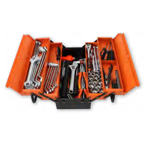 5 Tray Cantilever Tool Box with Tools