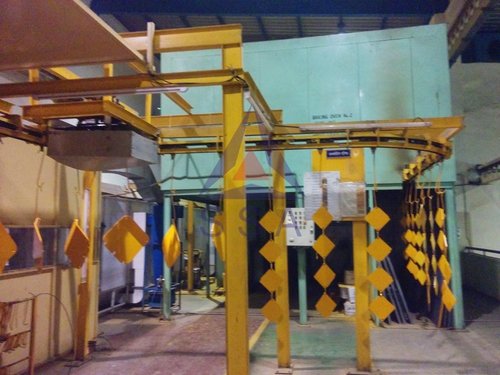 Semi Automatic Curing Oven