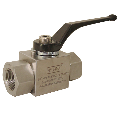 3/4 BSB FF High Pressure Ball Valves