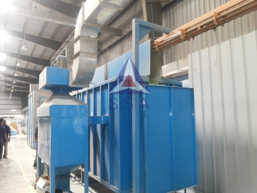 Conveyorised Manual Powder Coating Booths