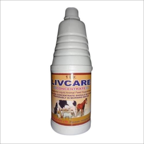 White Animal Livcare Liquid Feed Supplement