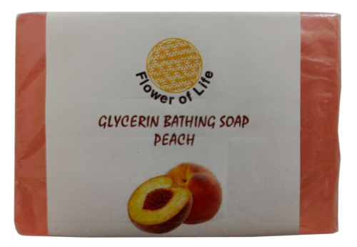 Peach Glycerin Bathing Soap