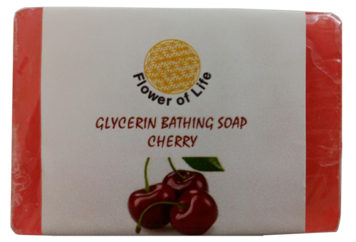 Cherry Glycerin Bathing Soap