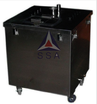 Powder Hopper - Heavy-duty Plastic, 500 Liter Capacity | Designed For Industrial Use, Efficient Material Handling