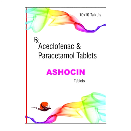 Aceclofenac And Paracetamol Tablets