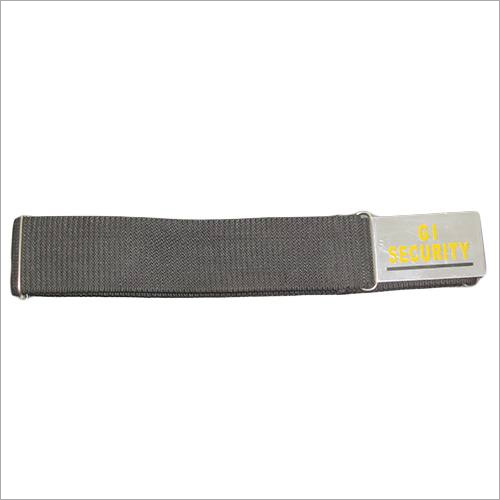 Security Guard Belt - Nylon Black 120cm x 4cm | Metal Buckle Lightweight at 150g Ideal for Securing Guard Equipment and Radios
