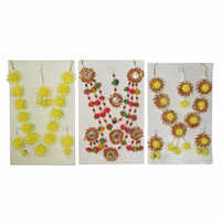 Ladies Flower Jewellery Set
