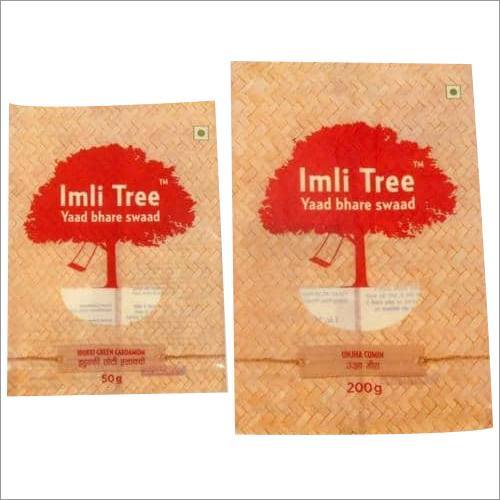 Spices Packaging - Plastic Material | Durable, Airtight Seal, Versatile Use for Spices and Seasonings, Eco-Friendly Design