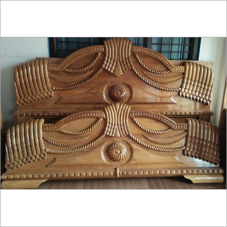 Wooden Bed Header