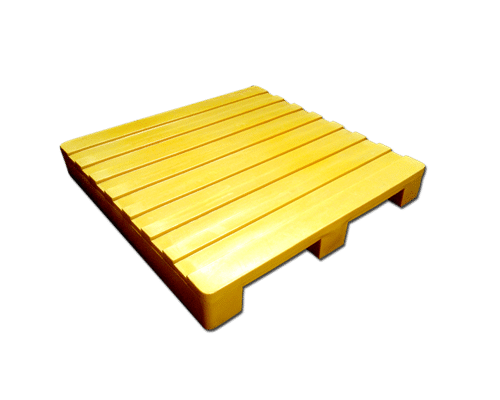 Roto Molded Two Way Corrugated Top Plastic Pallet